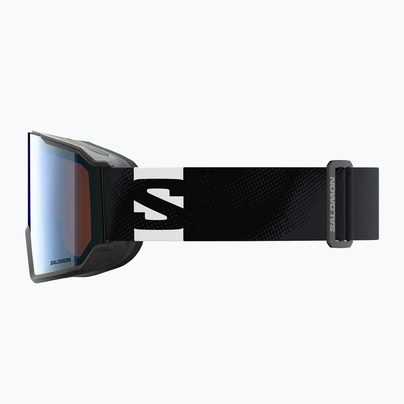 Skibrille Salomon S/View 3 black/ml light blue 4