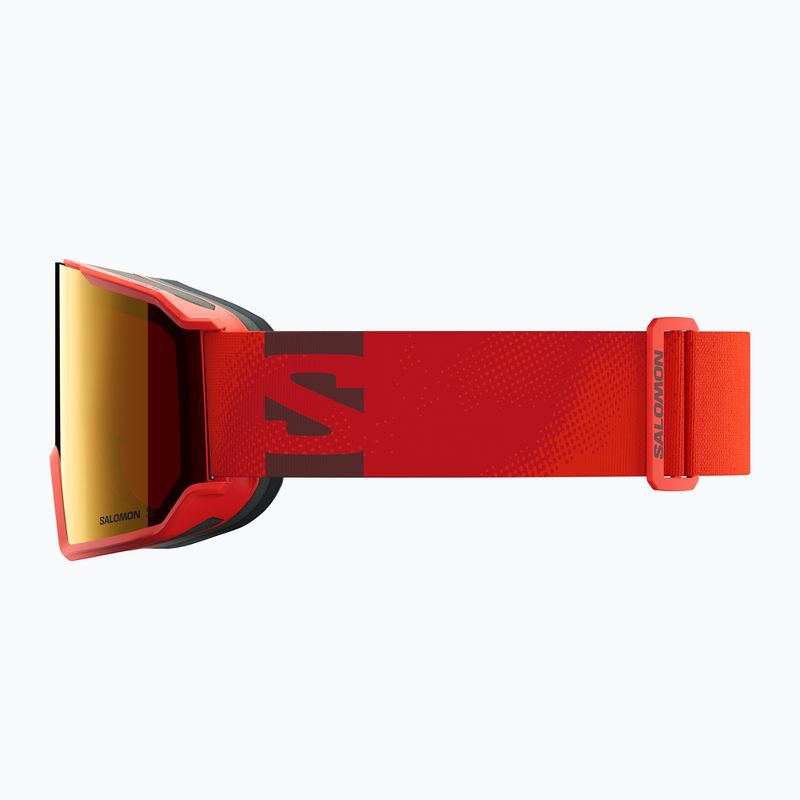 Skibrille Salomon S/View 3 cherry tomato/ml mid red 4