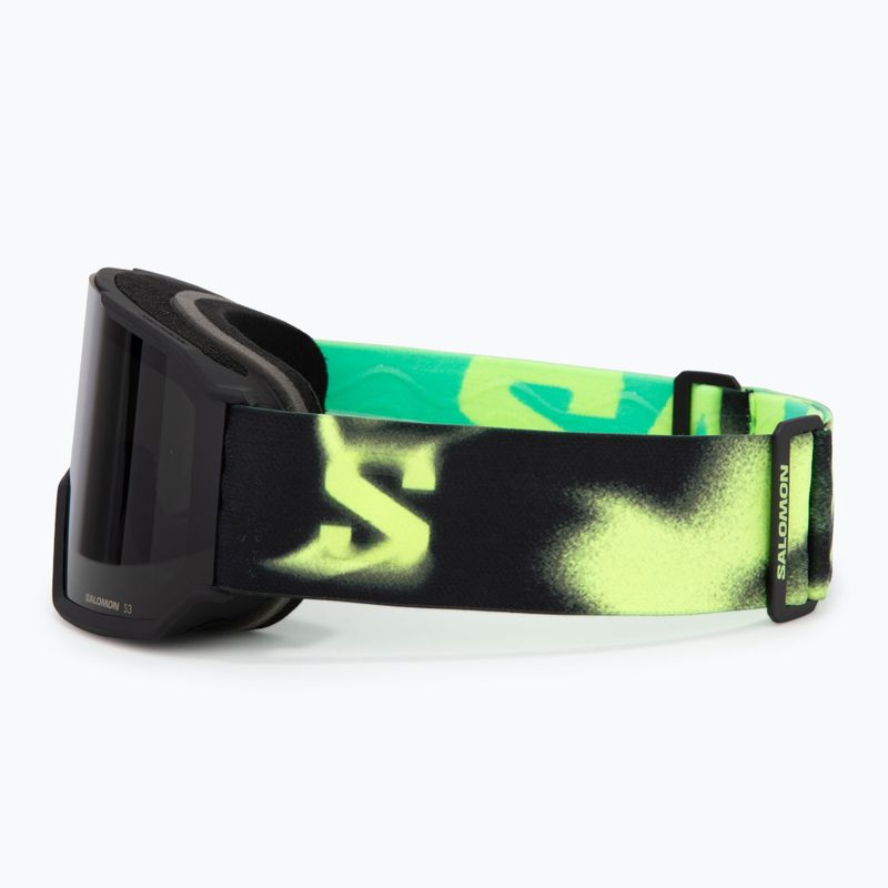 Skibrille Salomon S/View 3 black yellow/ml black 4
