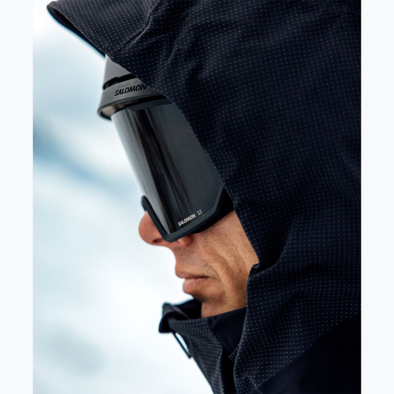 Skibrille Salomon S/View 3 black yellow/ml black 7