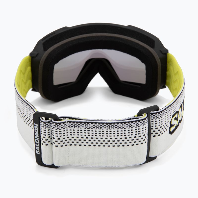 Skibrille Salomon S/View 3 black pixels/ml super white 3