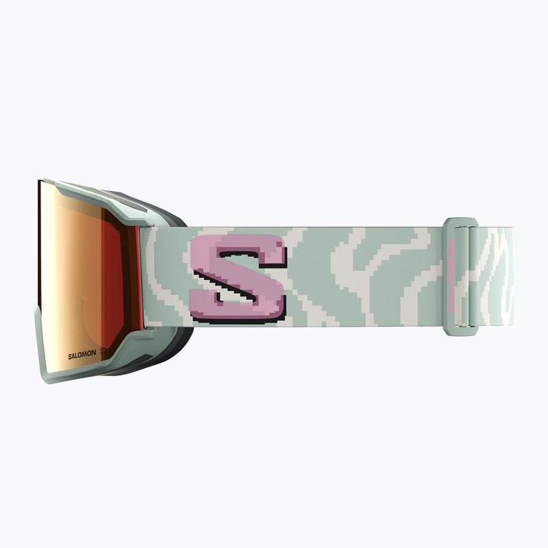 Skibrille Salomon S/View 3 iceberg green/ml ruby 4