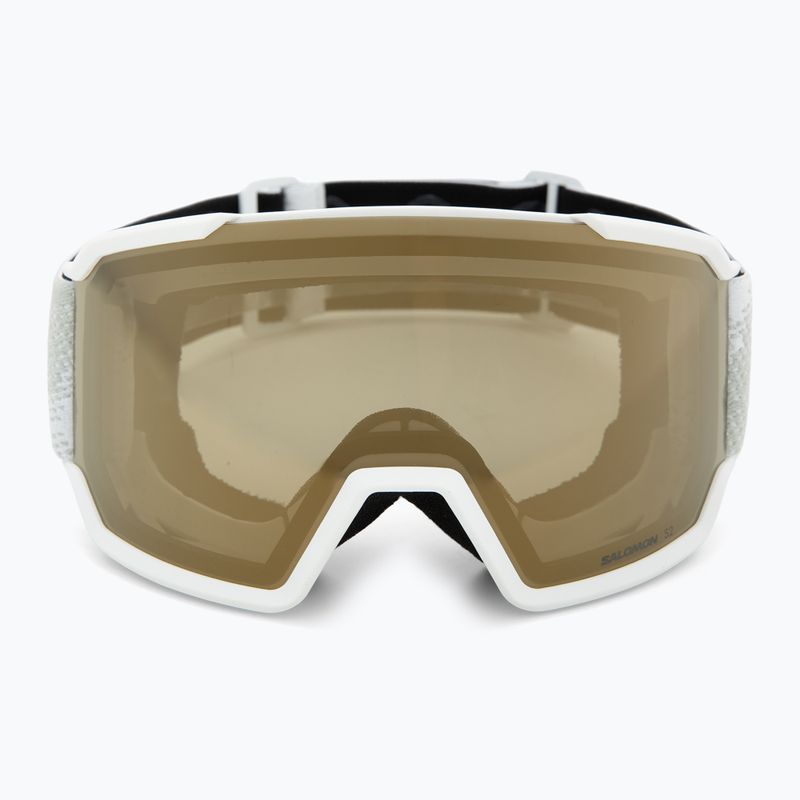 Skibrille Salomon S/View 3 Access white/flash gold 2