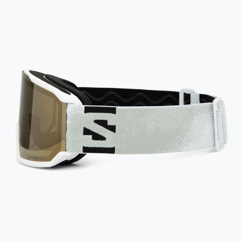Skibrille Salomon S/View 3 Access white/flash gold 4