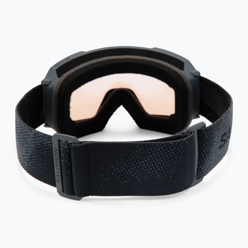 Skibrille Salomon S/View 3 Photo ebony/ml blue 3