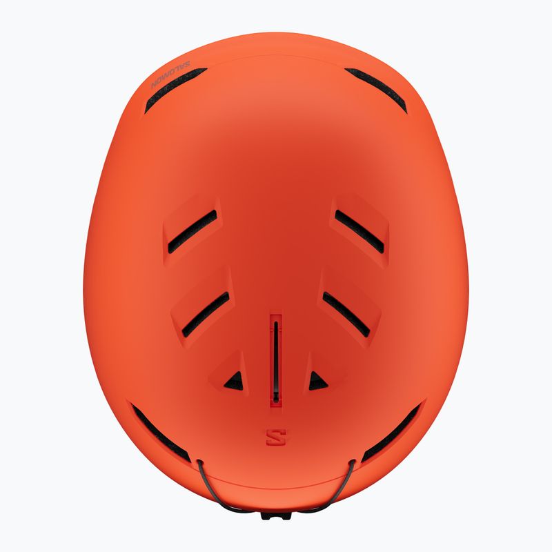 Kinder-Skihelm Salomon Husk Jr cherry tomato 4