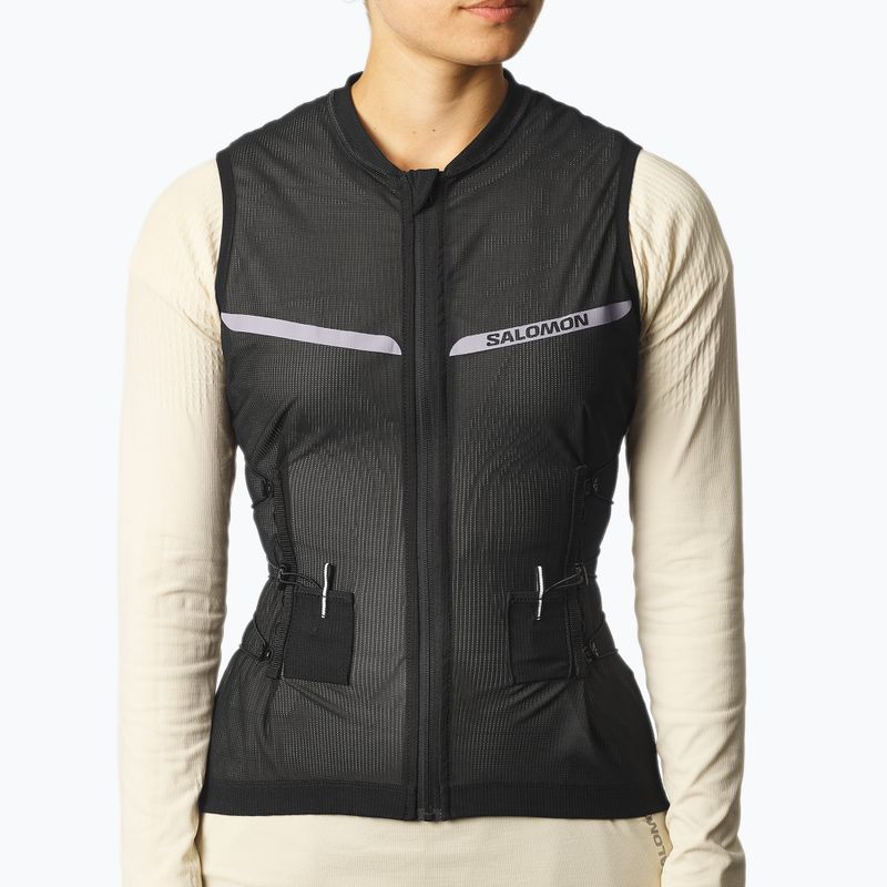Damen-Skiweste Salomon Flexcell Pro black