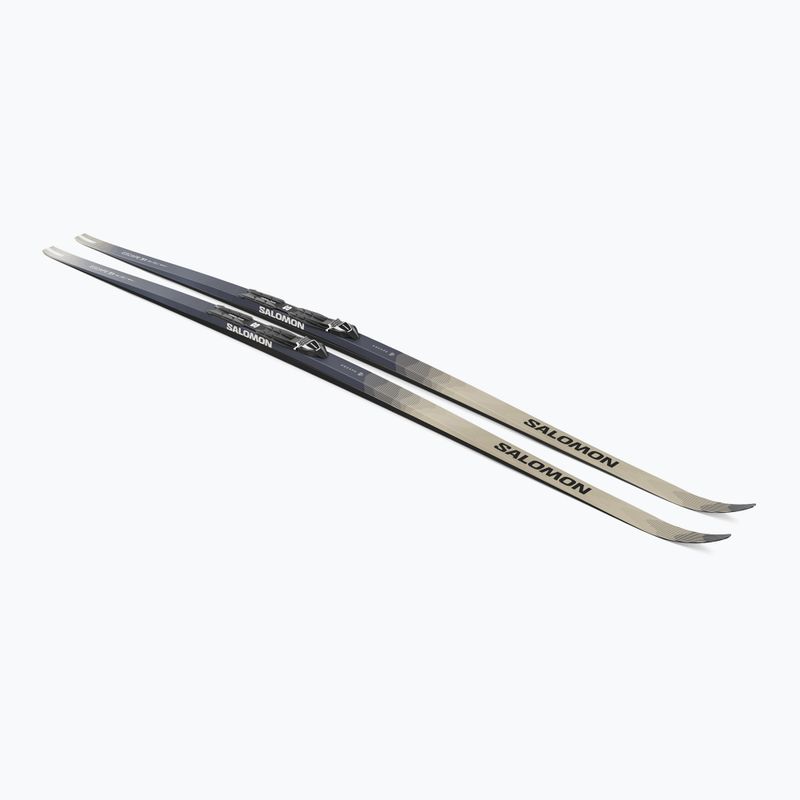 Langlaufski Salomon Escape 51 Grip PM+ wiązania Prolink Access Clasic silver/sargasso sea/coppen blue 2