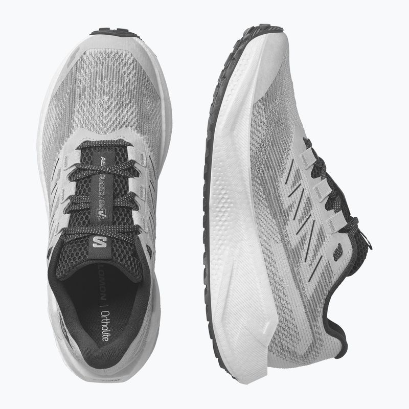 Herren-Laufschuhe Salomon Aero Blaze 3 Gravel lunar rock/weiß/schwarz 13