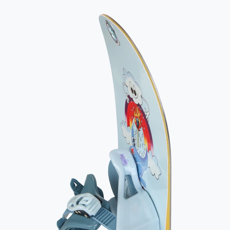 Kinder-Snowboard Salomon Team Package Jr + Bindungen Goodtime XXS 6