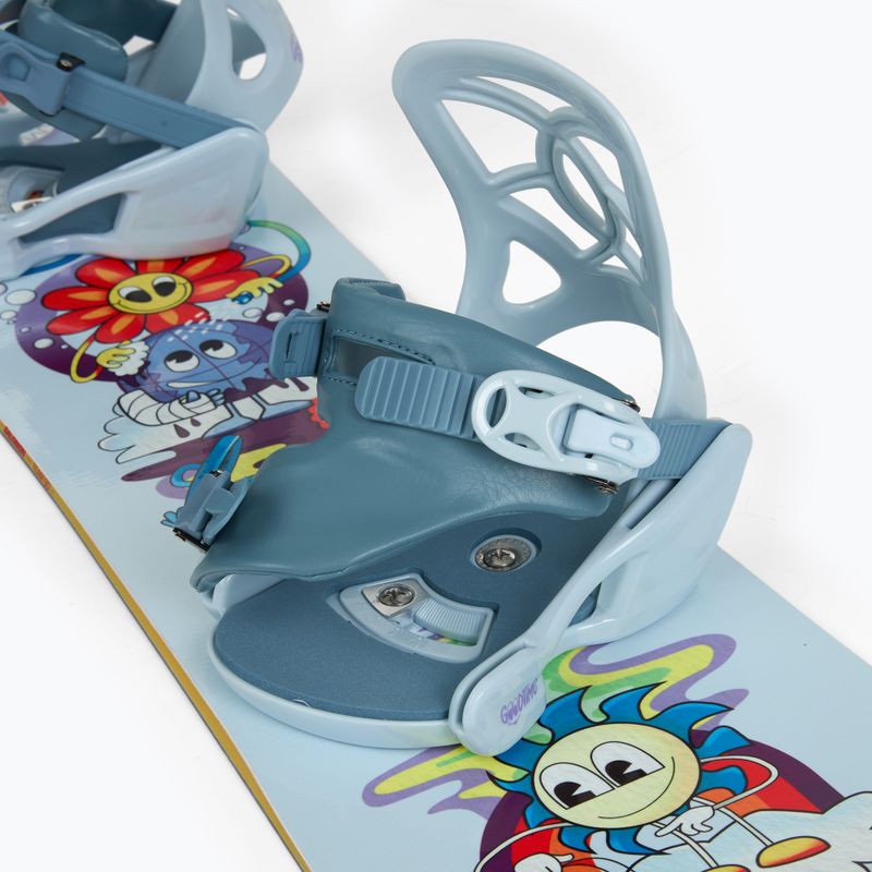 Kinder-Snowboard Salomon Team Package Jr + Bindungen Goodtime XXS 7