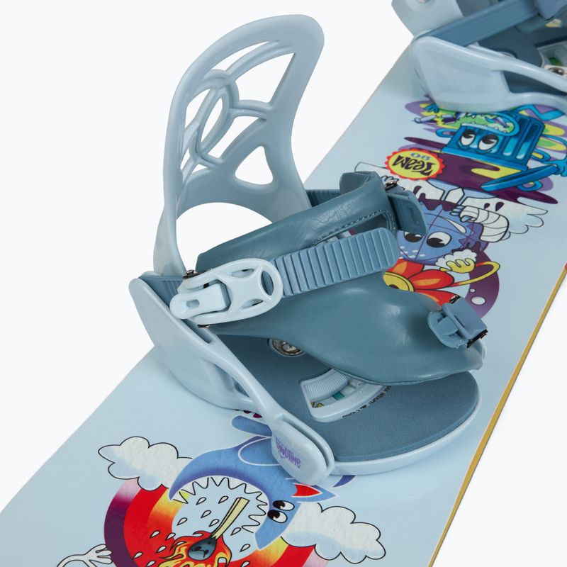 Kinder-Snowboard Salomon Team Package Jr + Bindungen Goodtime XXS 9