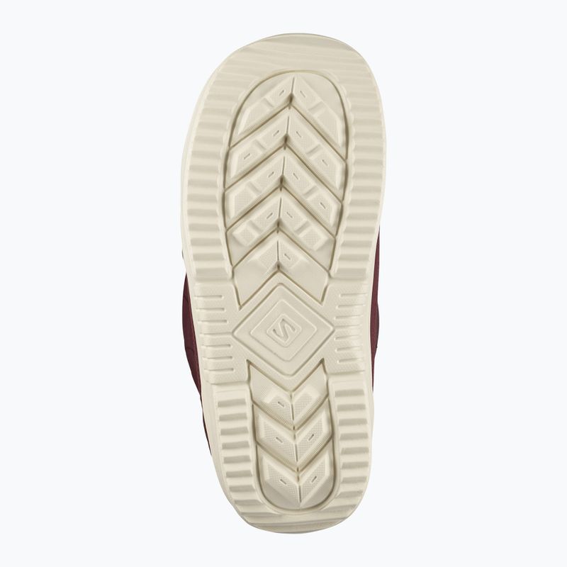 Damen Snowboardboots Salomon Pearl Boa W tawny port/tawny port/vanilla ice 7