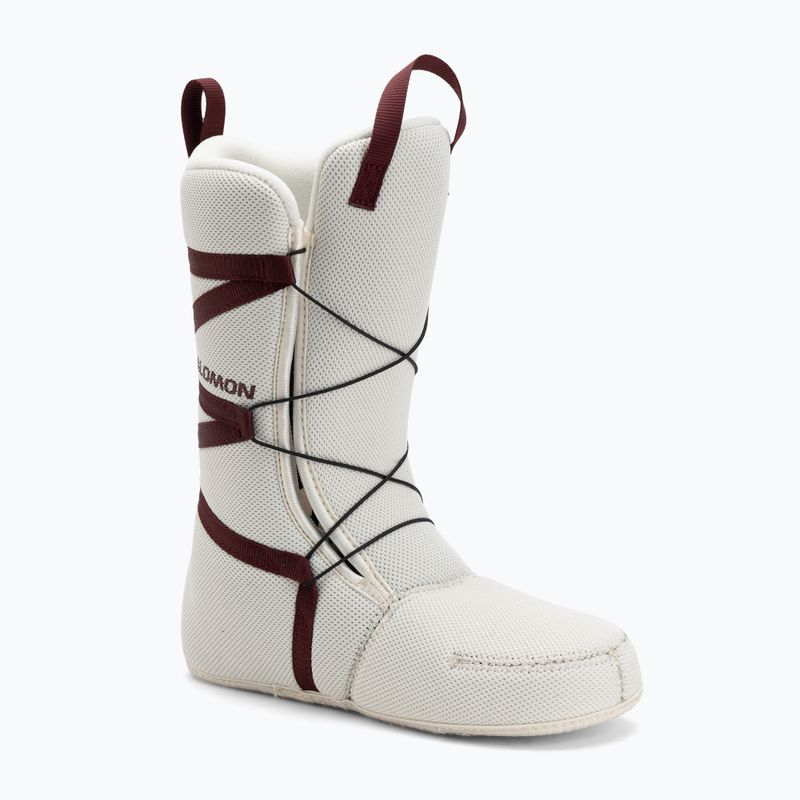 Damen Snowboardboots Salomon Pearl Boa W tawny port/tawny port/vanilla ice 5