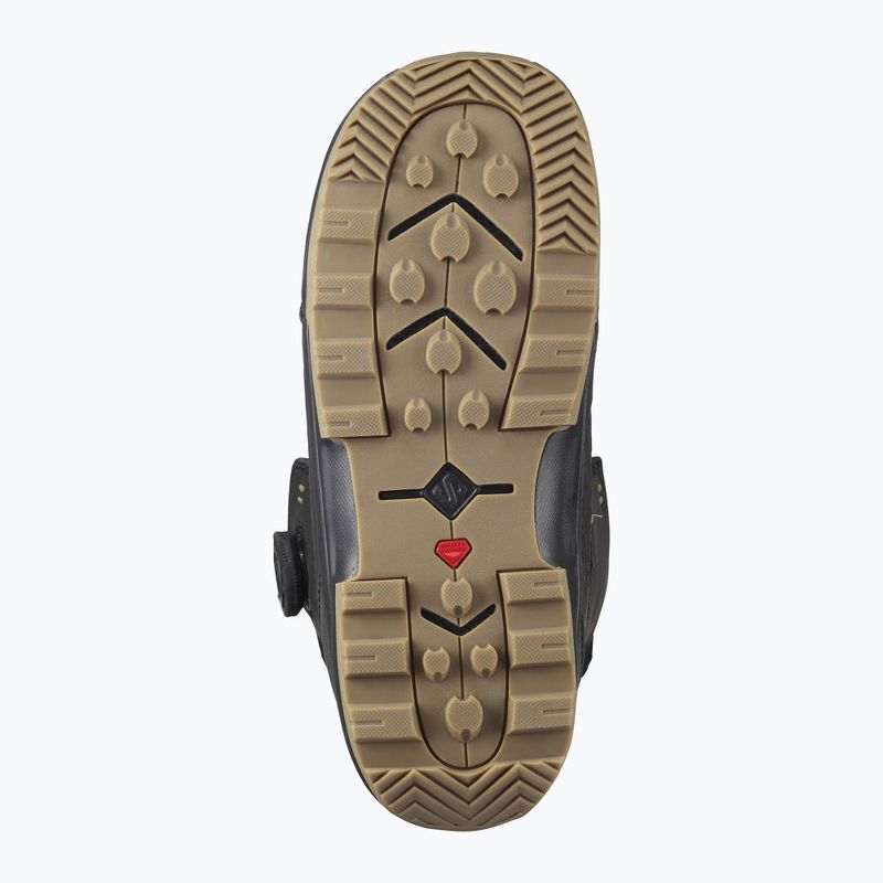 Herren Snowboardboots Salomon Echo Dual Boa black/black/deep lichen green 7