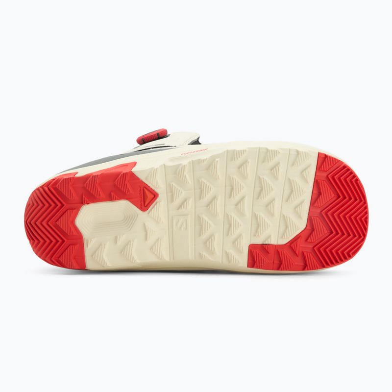 Herren Snowboardboots Salomon Launch Boa SJ Boa almond milk/castle rock/black 4