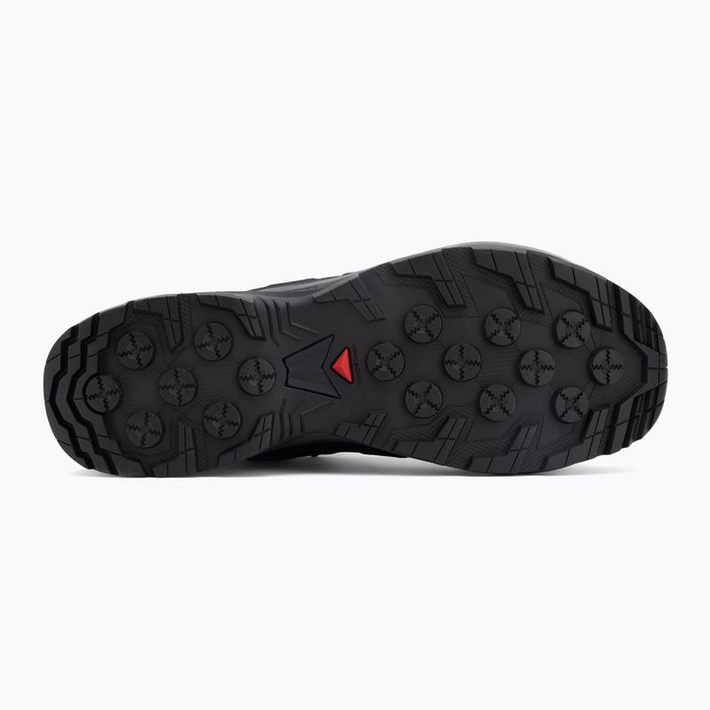 Herren Wanderschuhe Salomon X-Adventure Coldrush WP Asphalt / schwarz / Legierung 4