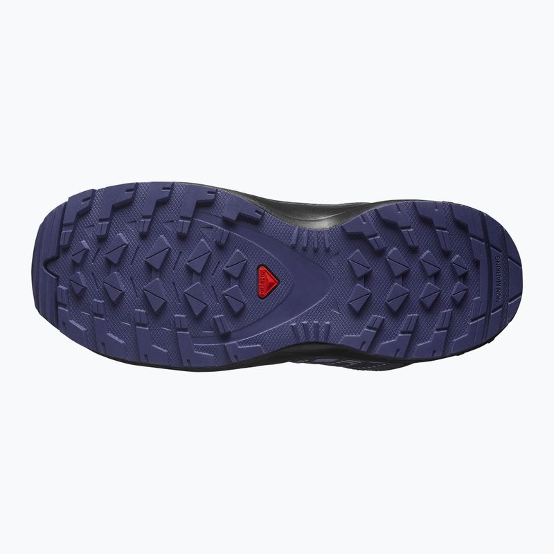 Salomon XA Pro V8 MID WP Kinder Wanderschuhe Turbulenz / schwarz / Freiheit 11