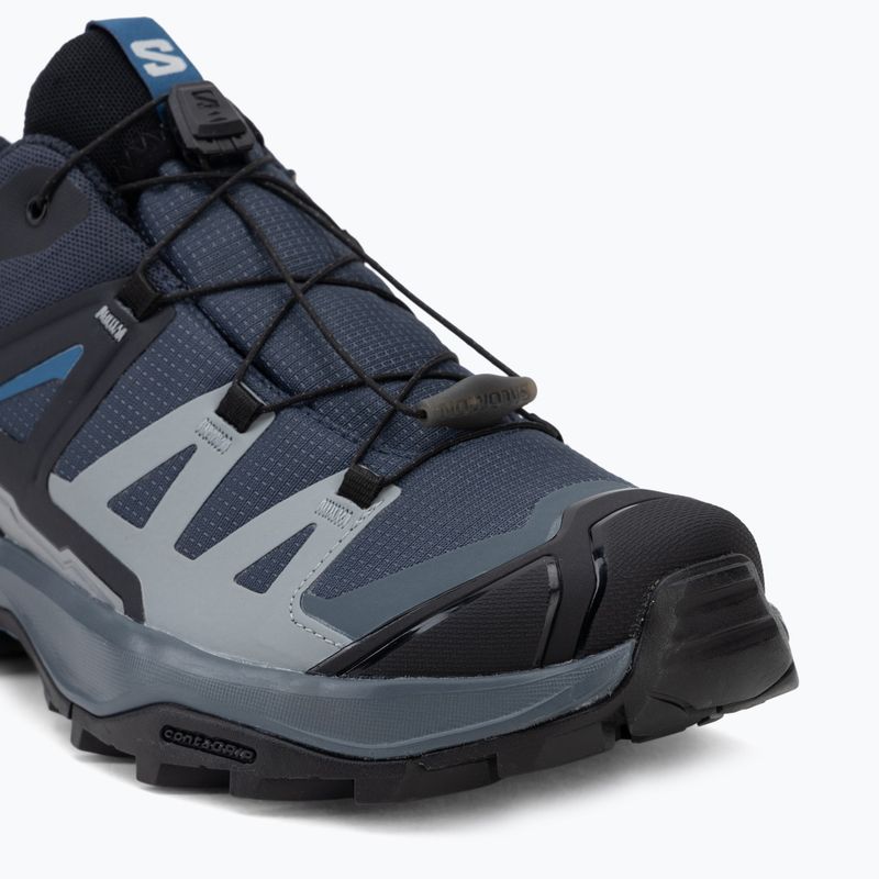 Trekkingschuhe Herren Salomon X Ultra 360 GTX blue nights/dark navy 7