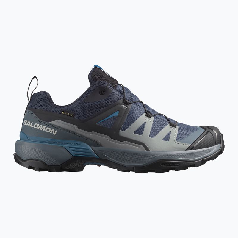 Trekkingschuhe Herren Salomon X Ultra 360 GTX blue nights/dark navy 8