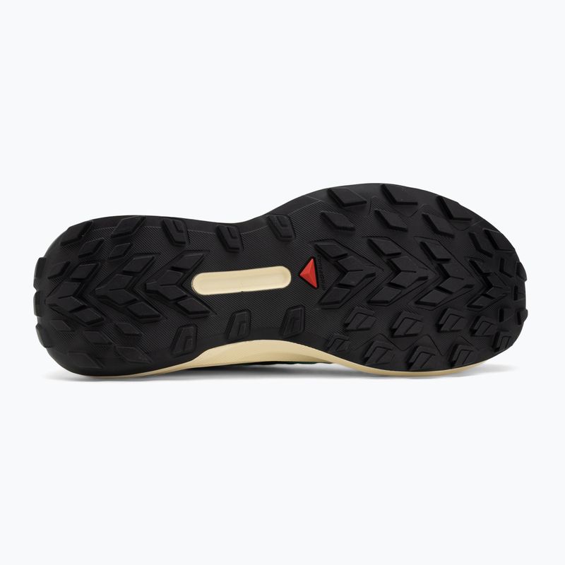 Herren-Laufschuhe Salomon Genesis transparent gelb/schwarz/willowherb 4