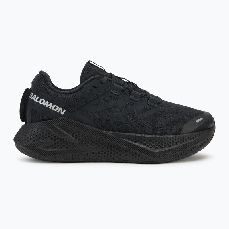 Herren-Laufschuhe Salomon Aero Glide 3 schwarz/schwarz/ftw silber 2