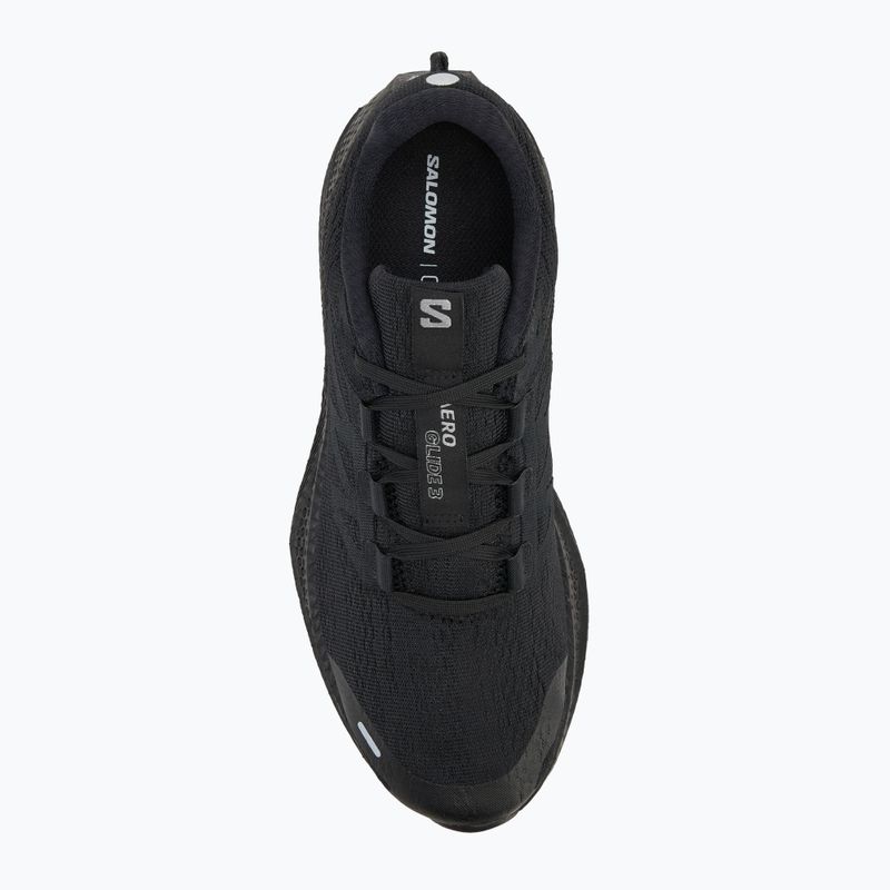 Herren-Laufschuhe Salomon Aero Glide 3 schwarz/schwarz/ftw silber 5