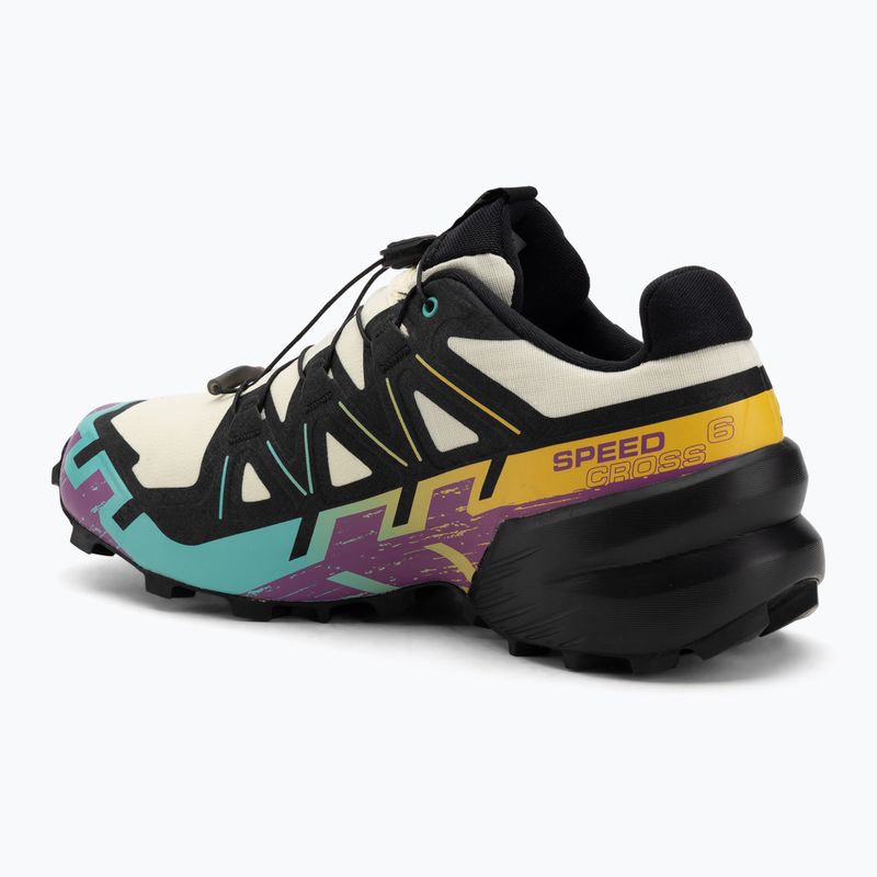 Herren-Laufschuhe Salomon Speedcross 6 GTX transparent gelb/schwarz/wasserfall 3