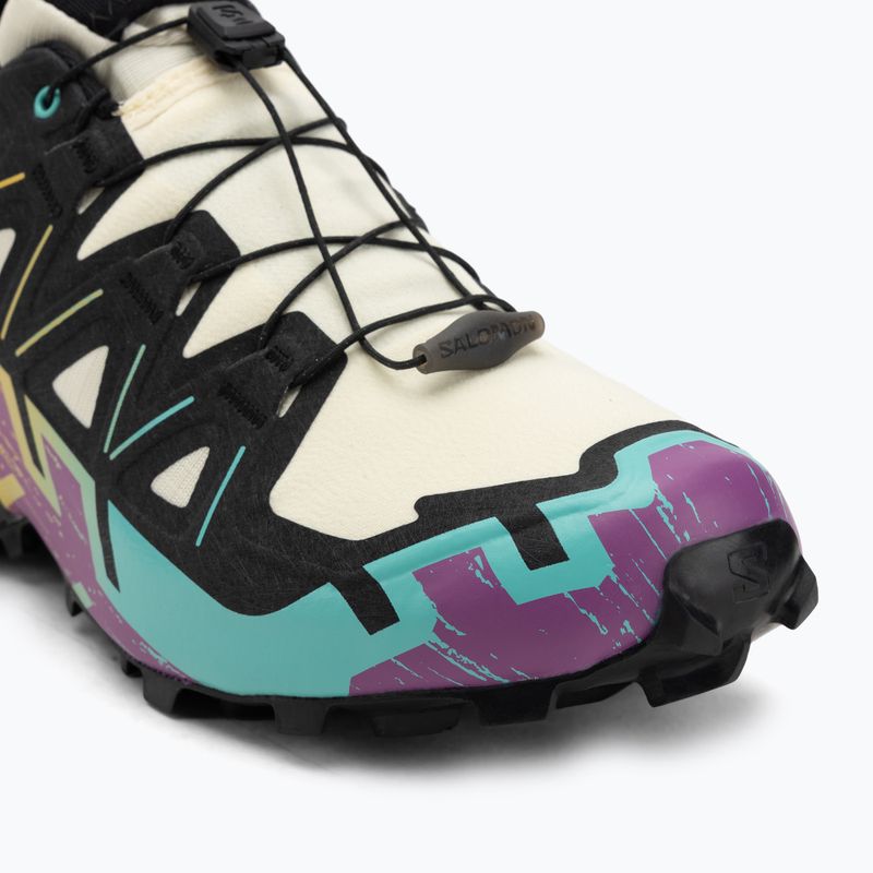 Herren-Laufschuhe Salomon Speedcross 6 GTX transparent gelb/schwarz/wasserfall 7