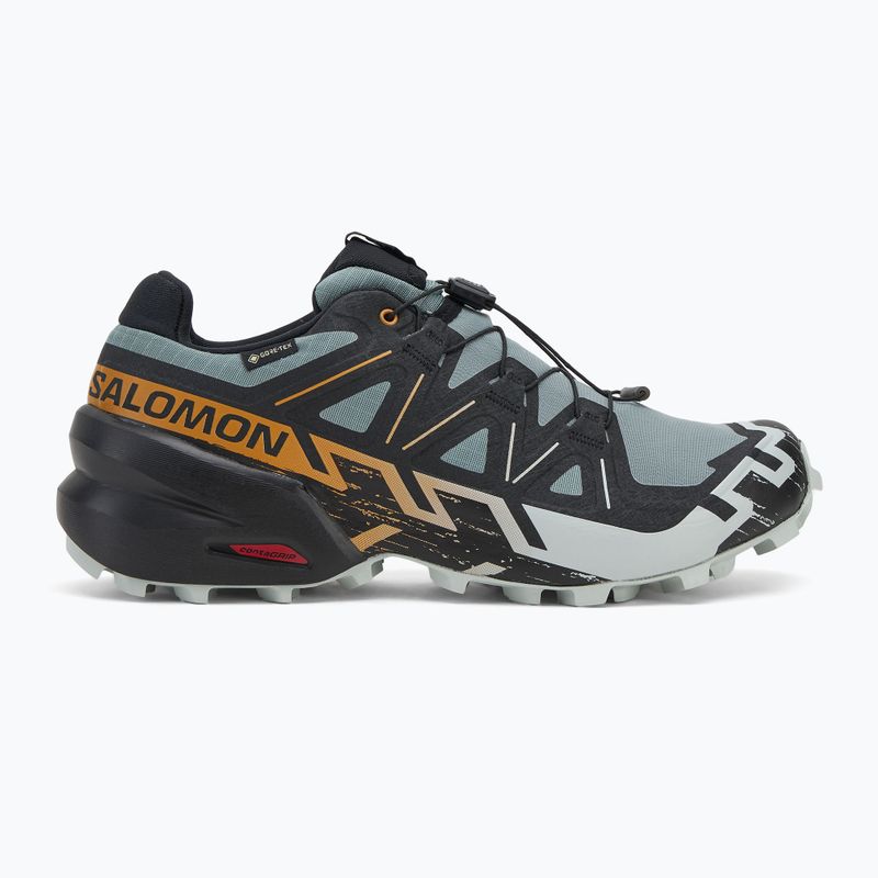 Herren-Laufschuhe Salomon Speedcross 6 GTX trooper/schwarz/wood thrush 2