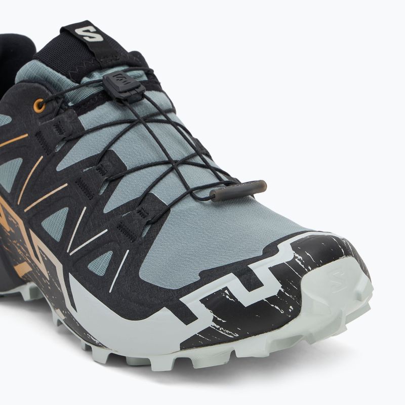 Herren-Laufschuhe Salomon Speedcross 6 GTX trooper/schwarz/wood thrush 7