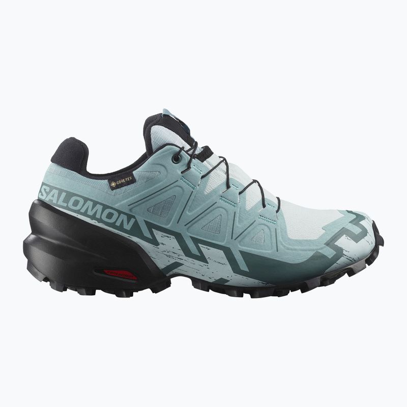Damen-Laufschuhe Salomon Speedcross 6 GTX ballad blue/schwarz/turmalin 2
