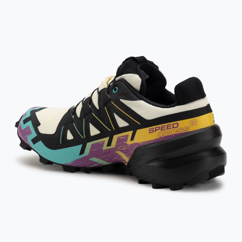 Damen-Laufschuhe Salomon Speedcross 6 GTX transparent gelb/schwarz/wasserfall 3
