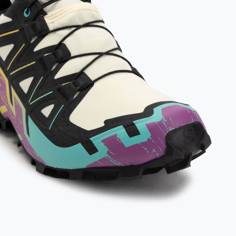 Damen-Laufschuhe Salomon Speedcross 6 GTX transparent gelb/schwarz/wasserfall 7