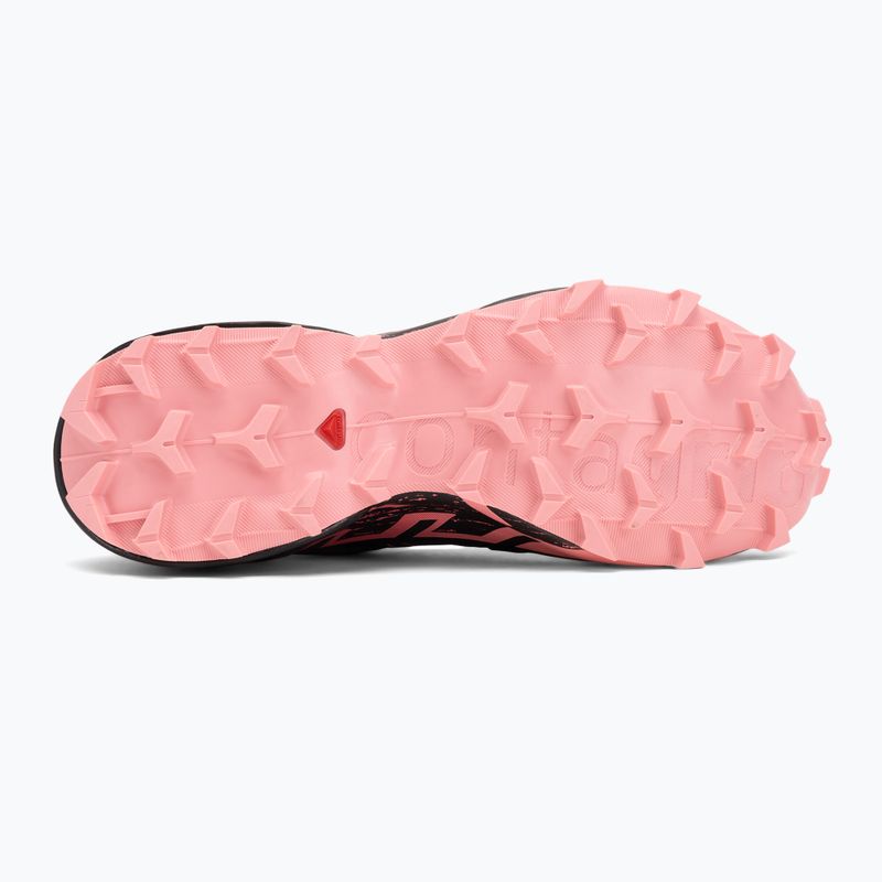 Damen-Laufschuhe Salomon Speedcross 6 GTX nine iron/schwarz/flamingo pink 4