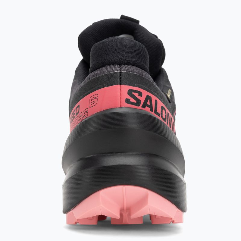 Damen-Laufschuhe Salomon Speedcross 6 GTX nine iron/schwarz/flamingo pink 6