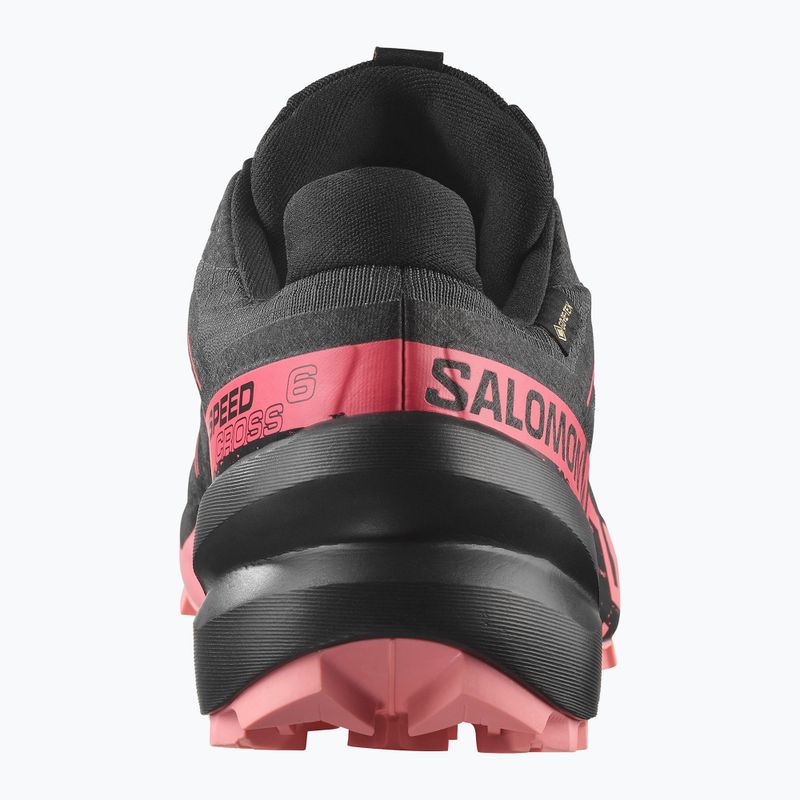 Damen-Laufschuhe Salomon Speedcross 6 GTX nine iron/schwarz/flamingo pink 4