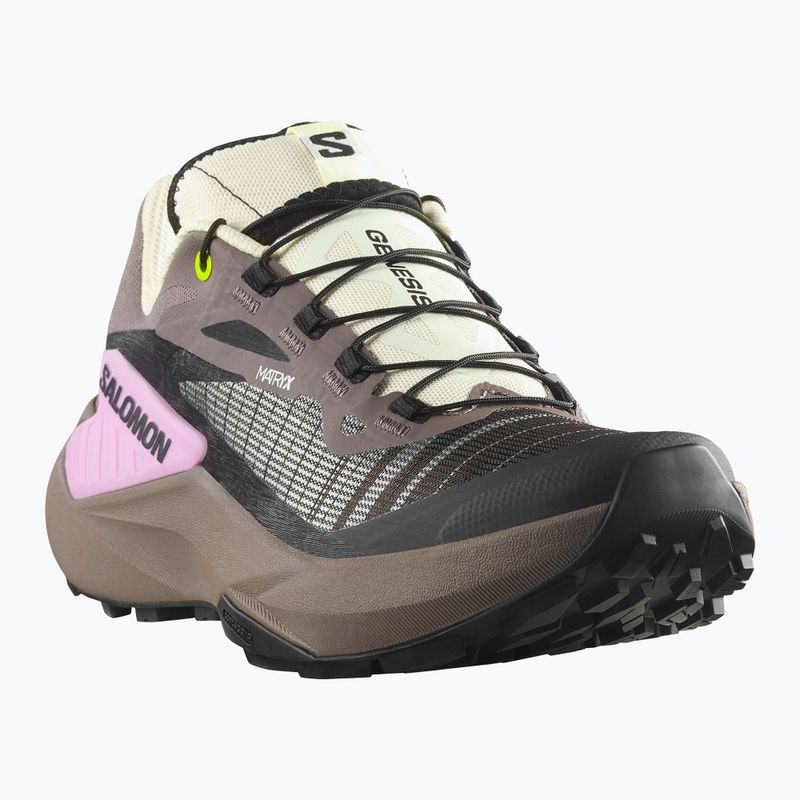 Damen-Laufschuhe Salomon Genesis Iron/Vanilla Ice/Cyclamen
