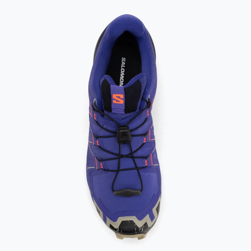 Damen-Laufschuhe Salomon Speedcross 6 liberty/schwarz/neon flame 5