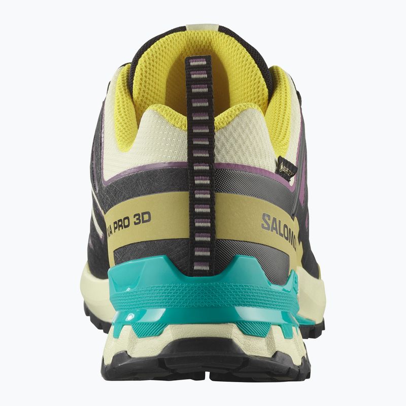 Herren-Laufschuhe Salomon XA PRO 3D V9 GTX transparentgelb/schwarz/wasserfall 10