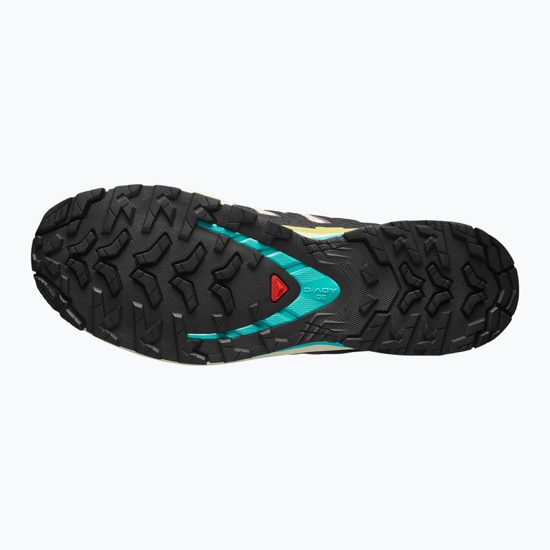 Herren-Laufschuhe Salomon XA PRO 3D V9 GTX transparentgelb/schwarz/wasserfall 11