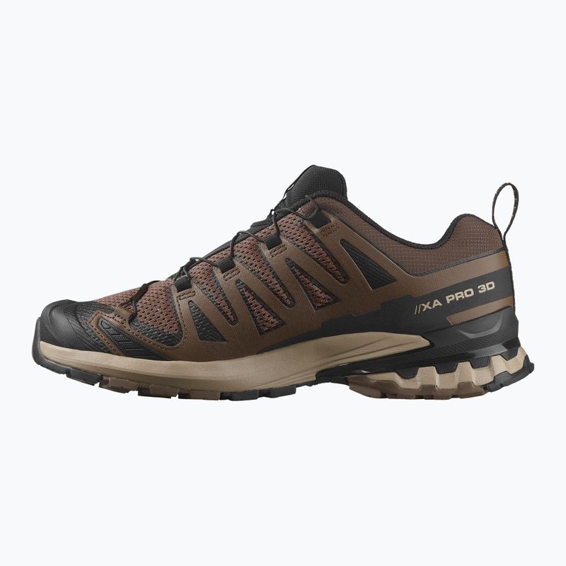 Herren Laufschuhe Salomon XA Pro 3D V9 falcon/desert tan/schwarz 3