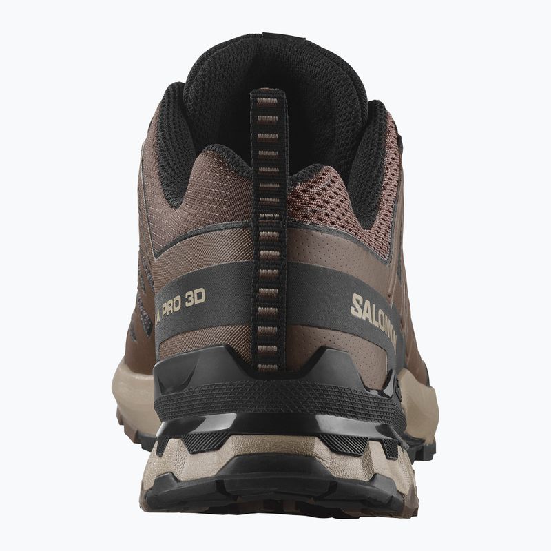 Herren Laufschuhe Salomon XA Pro 3D V9 falcon/desert tan/schwarz 4