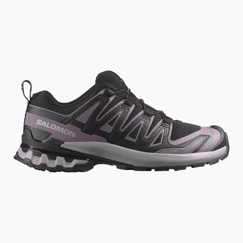 Damen-Laufschuhe Salomon XA Pro 3D V9 schwarz/gull/excalibur 2