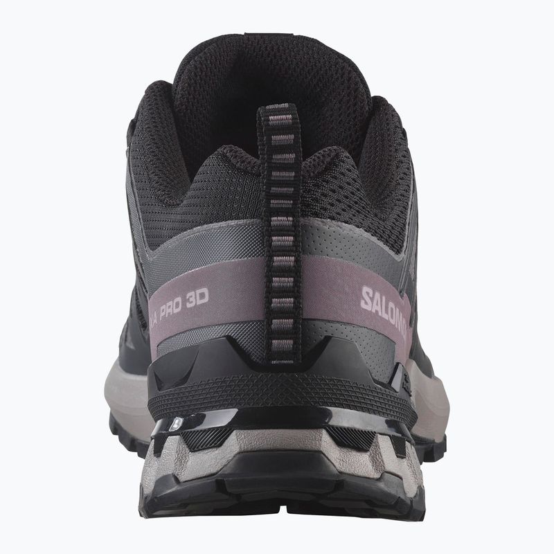 Damen-Laufschuhe Salomon XA Pro 3D V9 schwarz/gull/excalibur 4