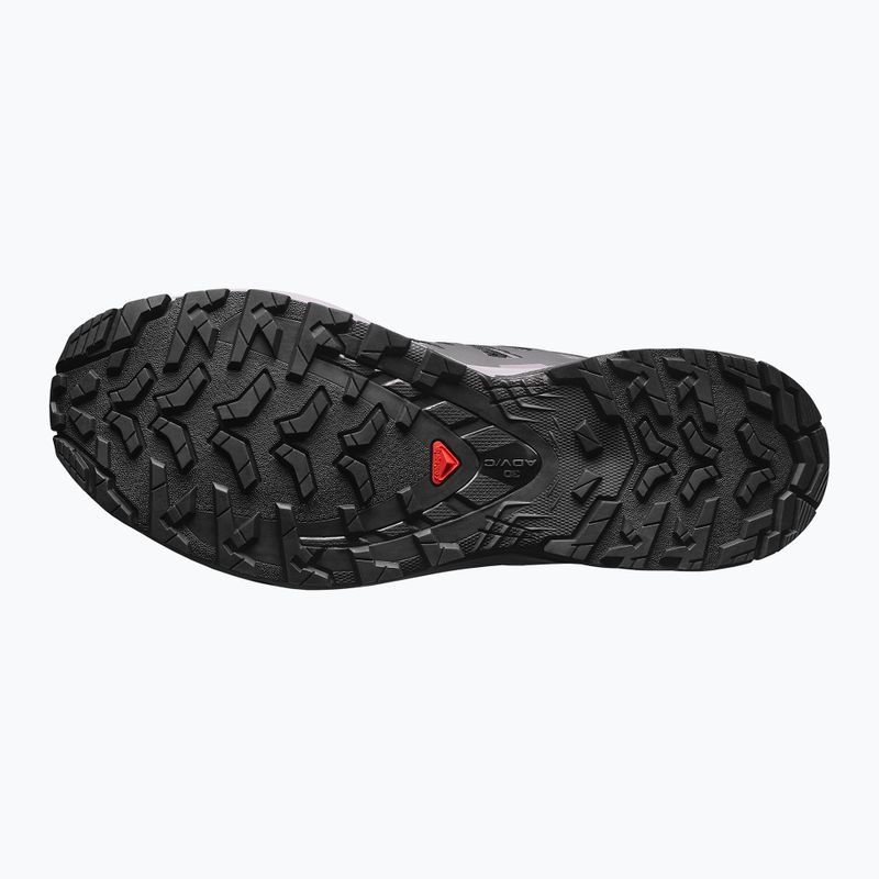 Damen-Laufschuhe Salomon XA Pro 3D V9 schwarz/gull/excalibur 5