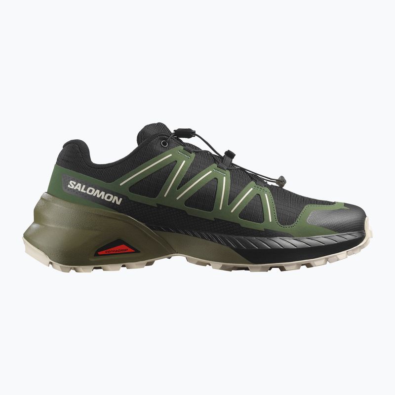 Herren-Laufschuhe Salomon Speedcross Peak schwarz/schwarzer Wald/regentag 2