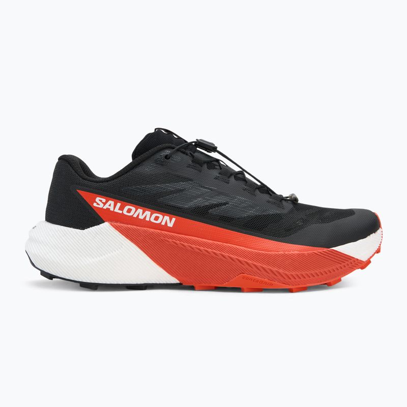 Herren-Laufschuhe Salomon Pulsar schwarz/weiß/cherrytomate 2