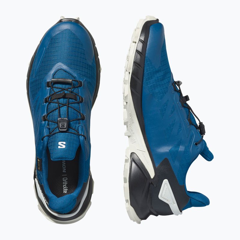 Herren-Laufschuhe Salomon Supercross 4 GTX poseidon/schwarz/lunar rock 6