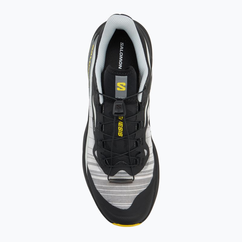 Herren-Laufschuhe Salomon Genesis schwarz/metal/incaberry 5